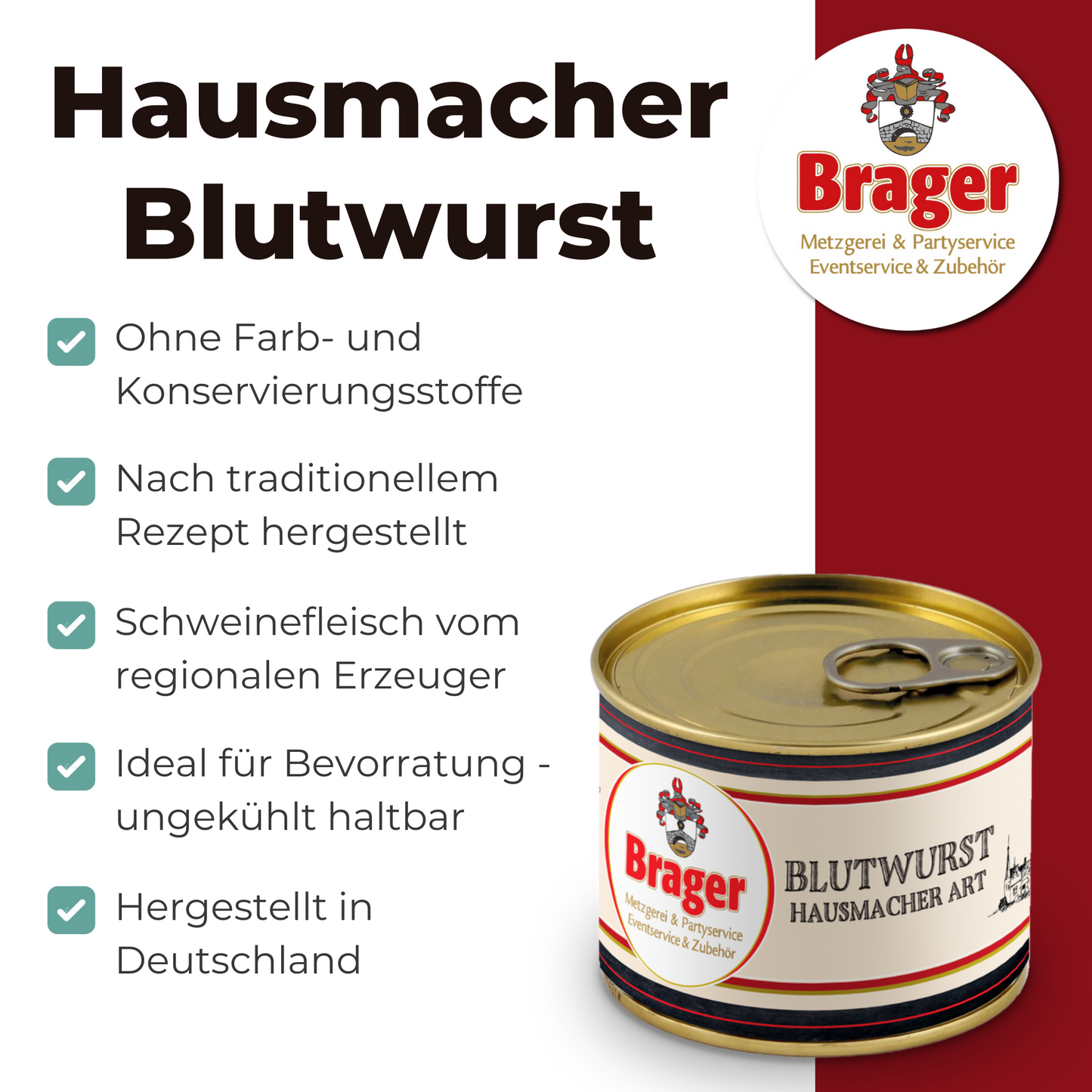 Hausmacher Blutwurst (200g)