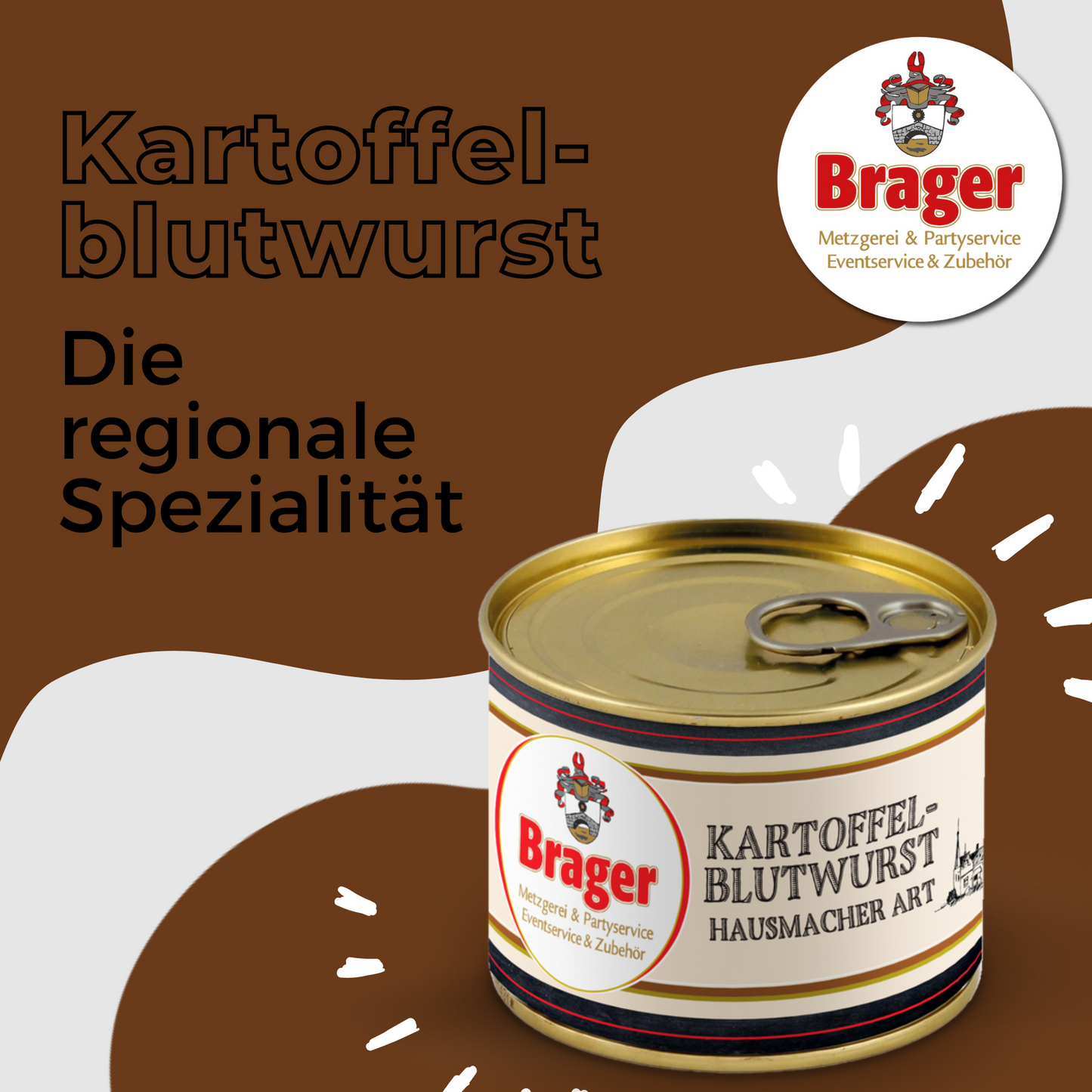 Hausmacher Kartoffelblutwurst (200g)