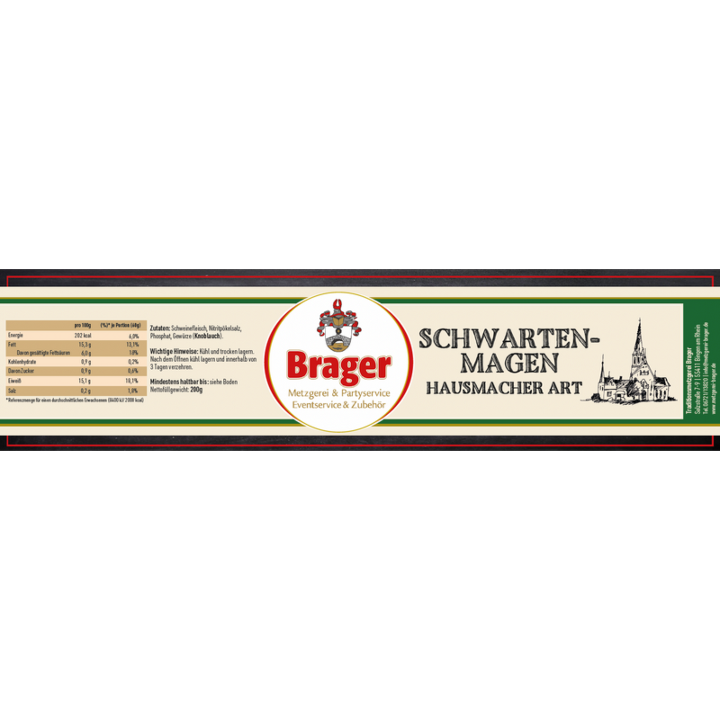 Hausmacher Schwartenmagen (200g)