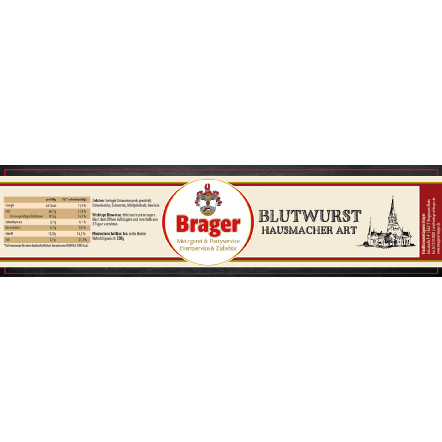 Hildegard Blutwurst (200g)