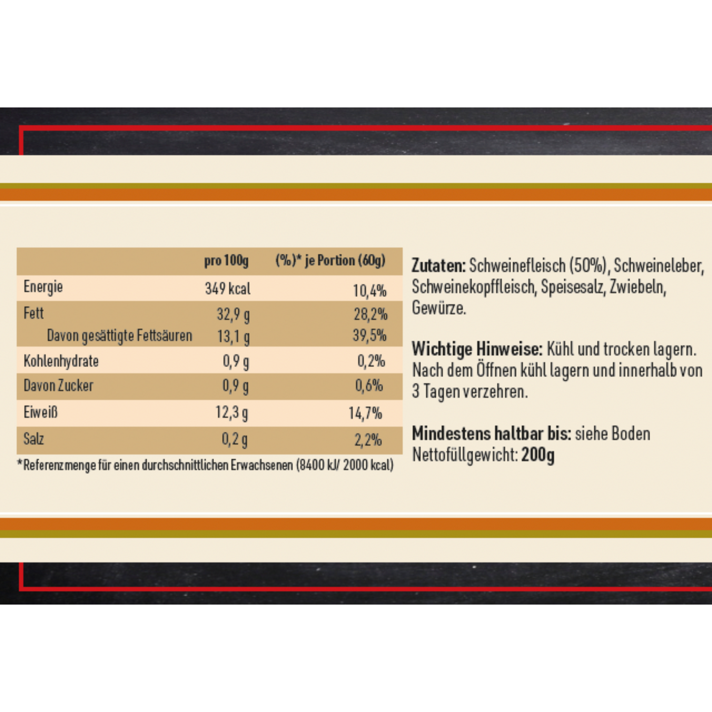 Hildegard Leberwurst (200g)